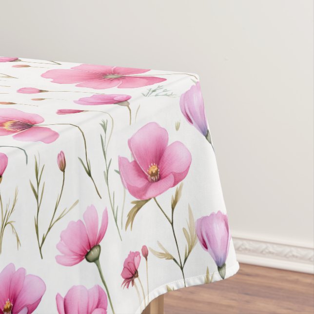 Nappe Pink Watercolor Wildflower  (In Situ)