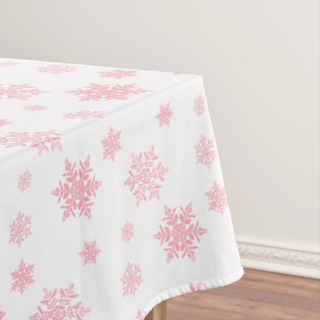 Nappe Pink Whimsflake Motif esthétique (In Situ)