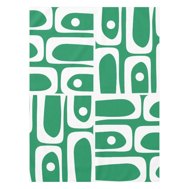 Nappe Piquet moderne du milieu du siècle Rétro Motif Abs (Devant)