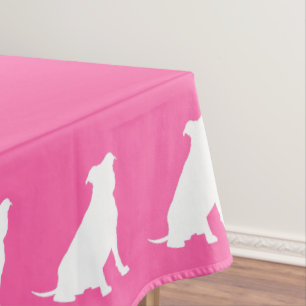 Nappe Pit Bull Chien Baby shower rose fille Pitbull