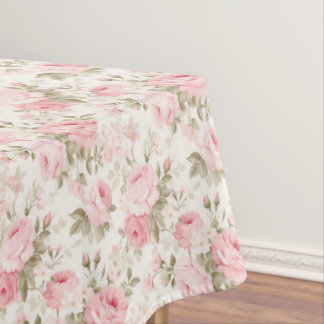 Nappe PixDezines Vintage Watercolor Roses Blush Pink 