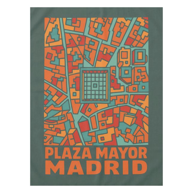 Nappe Place majeur de Madrid (Devant)