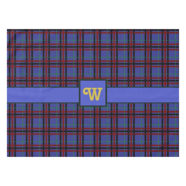 Nappe Plaid Aux Tons Bijoux (Devant (Horizontal))