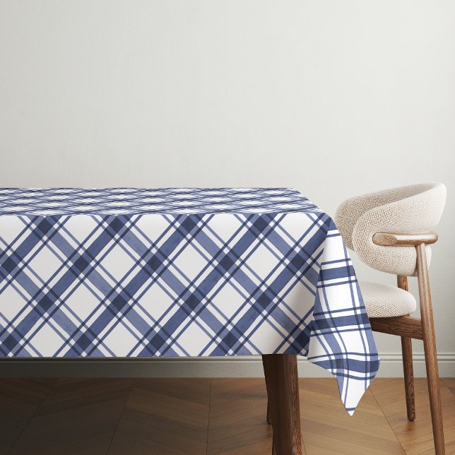 Nappe Plaid bleu (Blue Plaid Tablecloth
)