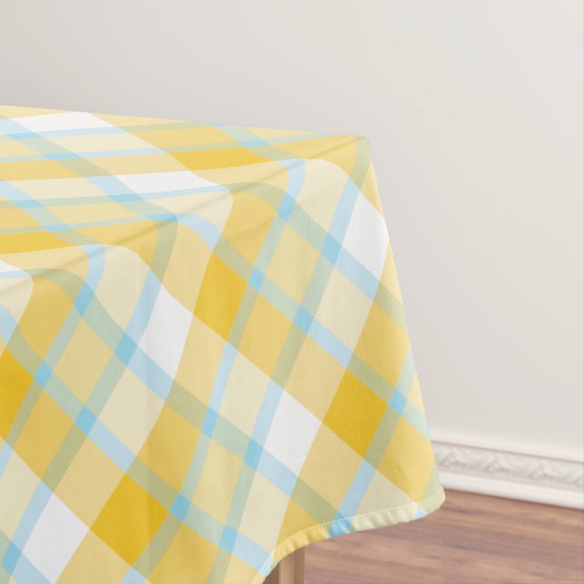 Nappe Plaid Bleue et Jaune - Ressort Pique-nique G (In Situ)