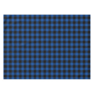 Nappe Plaid de buffle bleu et noir
