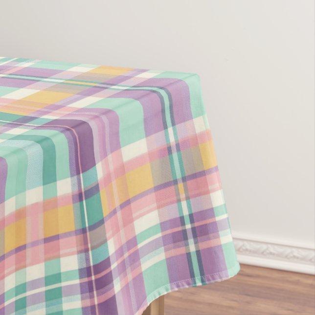 Nappe Plaid Pastel Doux  (In Situ)