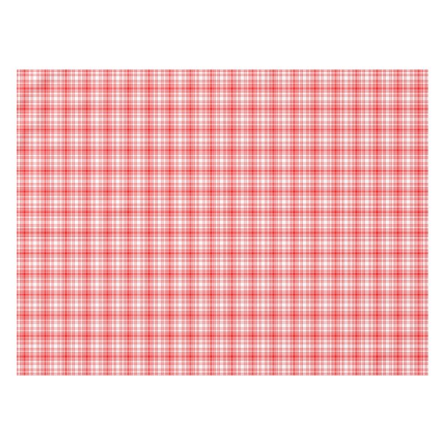 Nappe Plaid rouge (Devant (Horizontal))