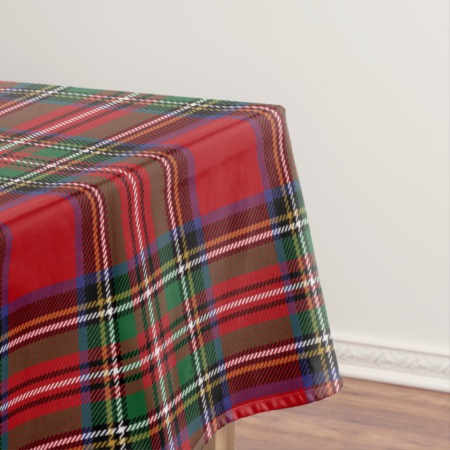 Nappe Plaid Tartan Stewart Red Rustic (In Situ)
