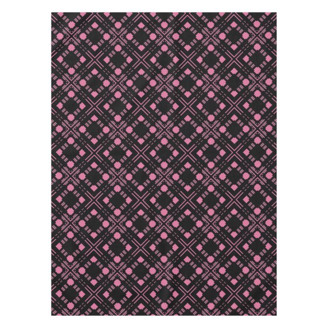 Nappe Plaque noire et rose (Devant)