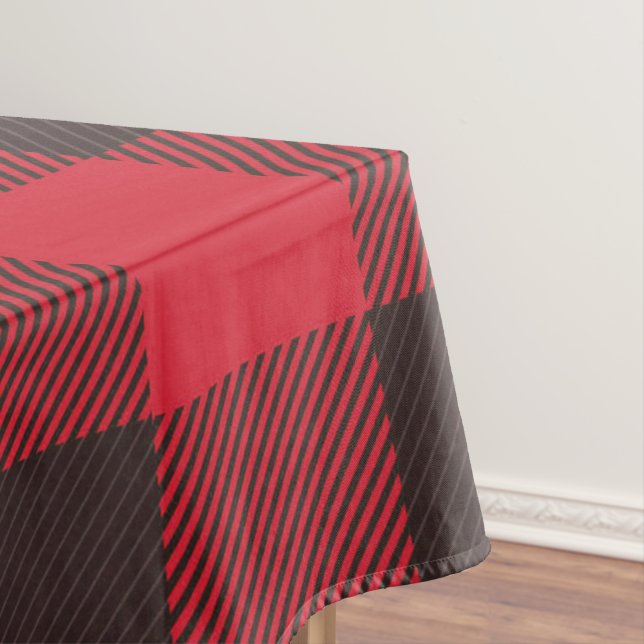Nappe Plaqué rouge et noir (In Situ)