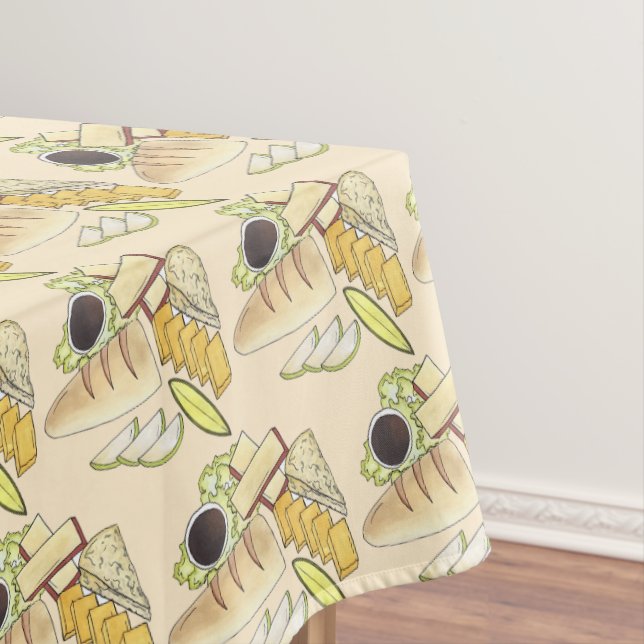 Nappe Plowman's Lunch Cheese Pickle UK British Food (In Situ)