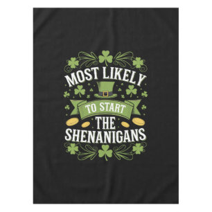 Nappe Plus susceptible de commencer la pagaille St Patri