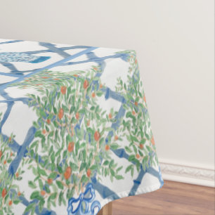 Nappe Poignée peinte à la main Orange Tree Topiary Ginge