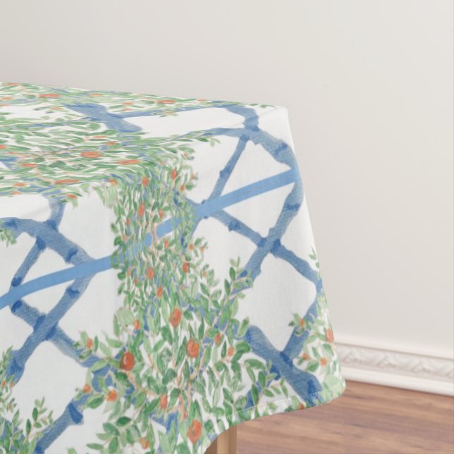 Nappe Poignée peinte à la main Orange Tree Topiary Ginge (In Situ)