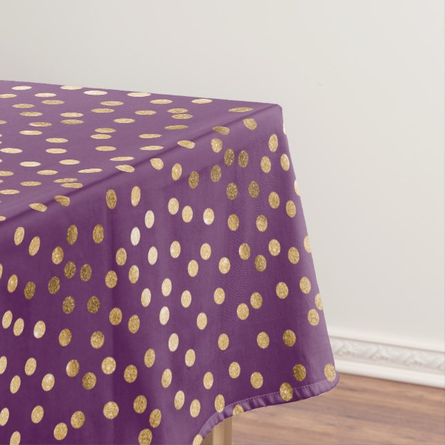 Nappe Points de ville de parties scintillantes d'or sur (In Situ)