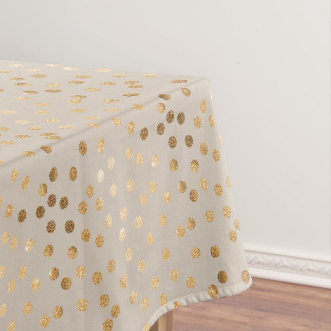 Nappe Points de ville de parties scintillantes d'or sur (In Situ)