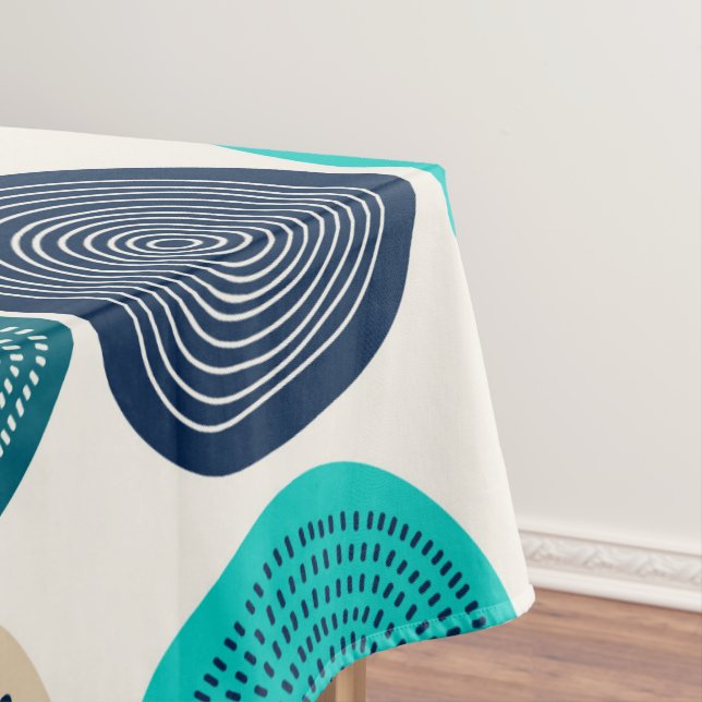 Nappe Points du cercle scandinave Mandala Motif 1 (In Situ)