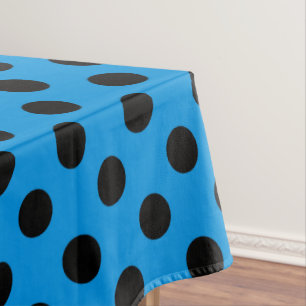 Nappe Points noirs sur bleu ciel