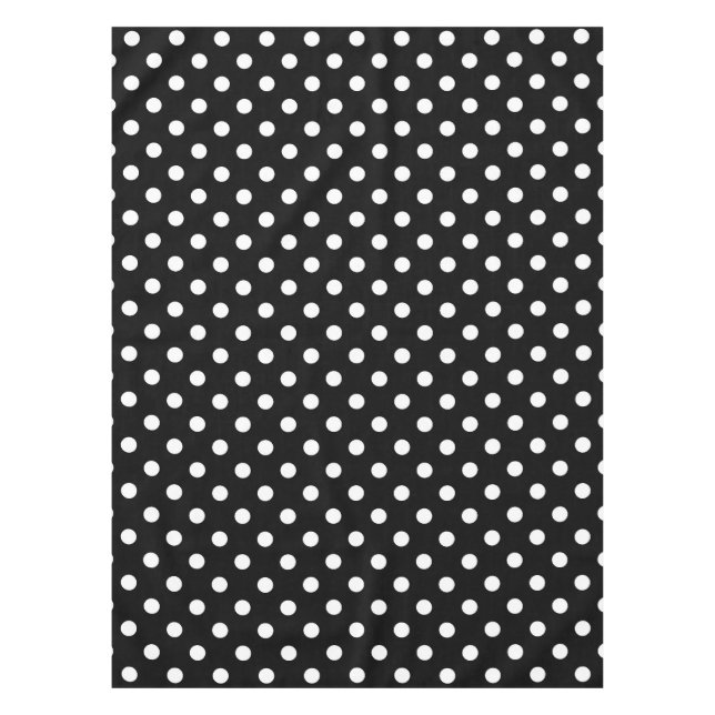 Nappe Pois Arrière - plans noirs (Devant)
