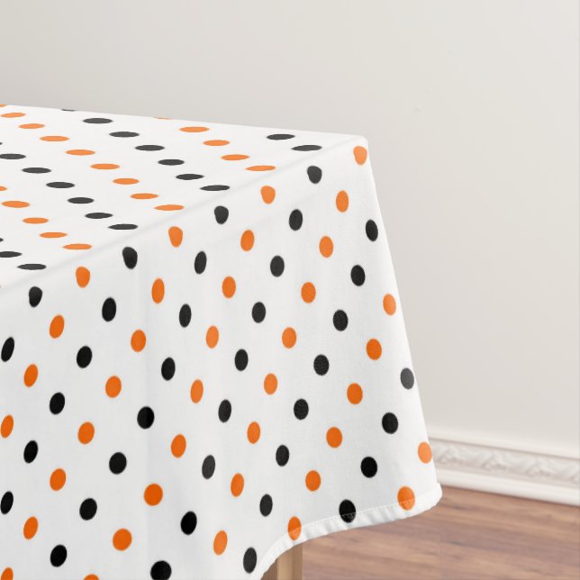 Nappe pois dotty halloween motif (In Situ)