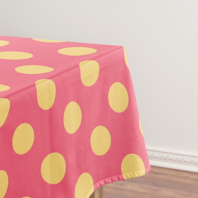 Nappe Pois jaunes sur corail (In Situ)