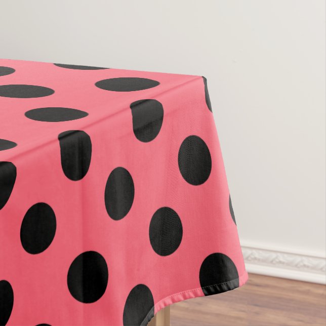 Nappe Pois noirs sur corail (In Situ)