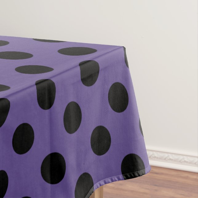 Nappe Pois noirs sur ultra violet (In Situ)