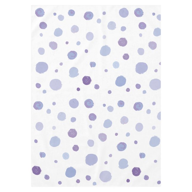 Nappe pois peint à la main (Devant)