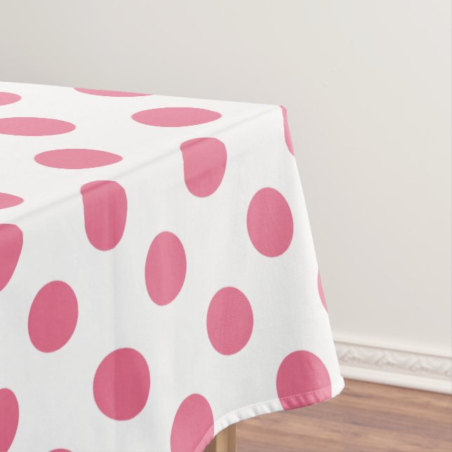 Nappe Pois rose et blanc (In Situ)