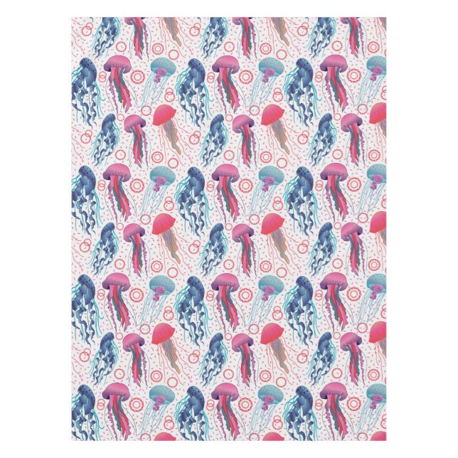 Nappe Poissons de gelée colorée (Devant)