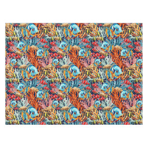 Nappe Poissons Tropicaux Couleurs Vives Ambiance Été