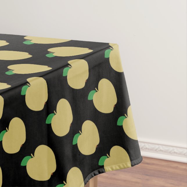 Nappe Pomme d'or en noir (In Situ)