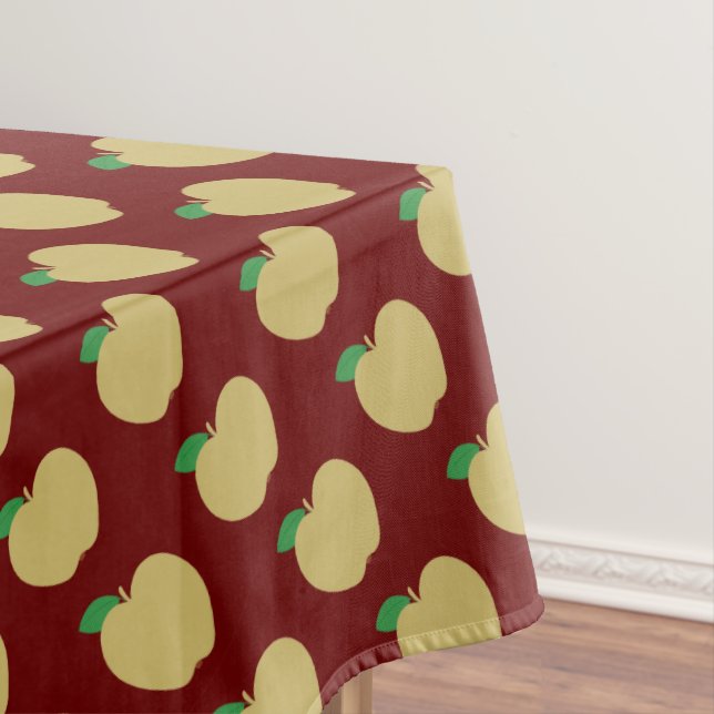 Nappe Pomme d'or en rouge (In Situ)