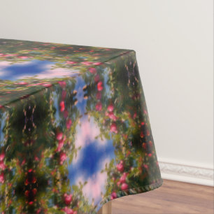 Nappe Pommes rouges sur la peinture de l'arbre Abstrait