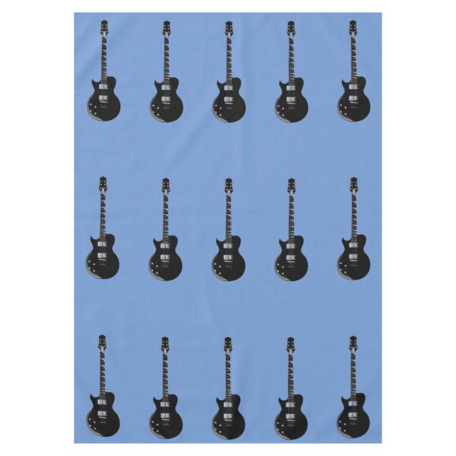 Nappe Pop Art Guitare électrique (Devant)