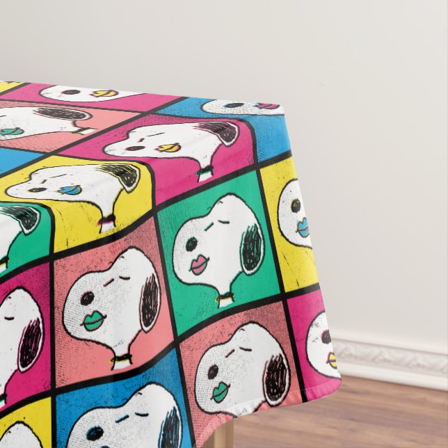 Nappe Pop Art Snoopy Lips | Mod pour vous Motif (In Situ)