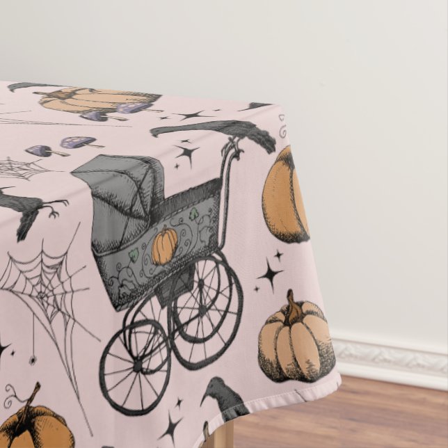 Nappe Porte-bébé victorien rose gothique Halloween (In Situ)