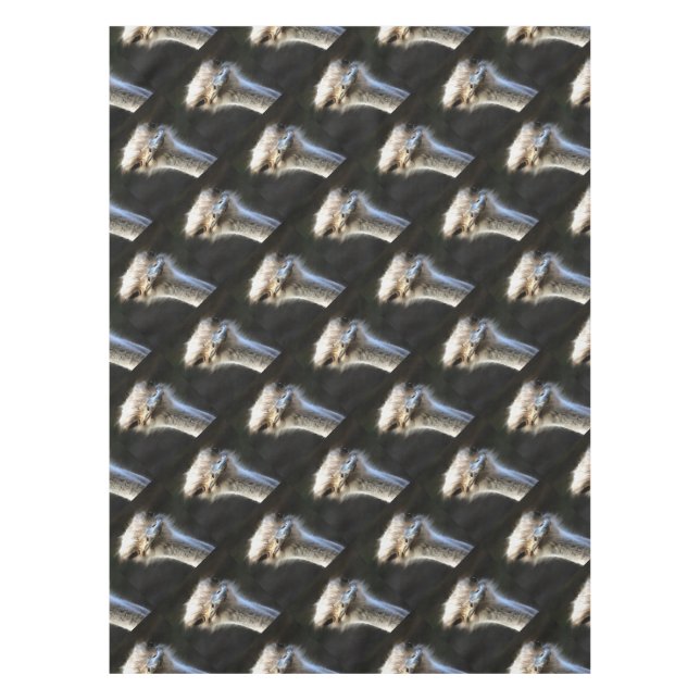 Nappe Portrait Artistique Ostrich Avec Expression Goofy (Devant)