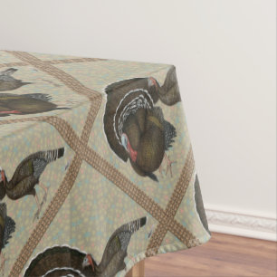 Nappe Portrait en bronze standard de dindes