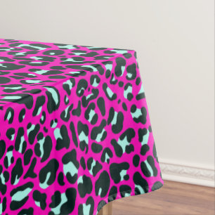 Nappe Poster de animal de Cheetah Leopard rose moderne