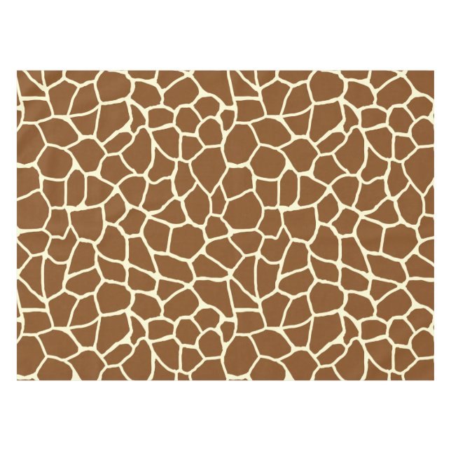 Nappe Poster de animal sauvage de motif de girafe (Devant (Horizontal))