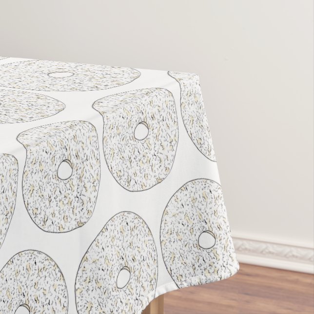 Nappe Poudre de sucre beigne de beignet Petit déjeuner (In Situ)