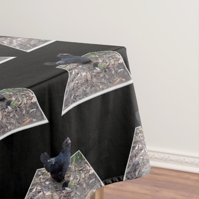 Nappe Poulet à chair noire, (In Situ)