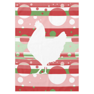 Nappe Poulet de Pop rose et vert