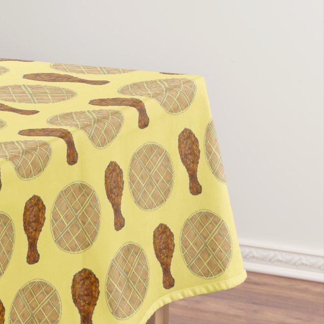 Nappe Poulet et gaufres frits Southern Soul Food (In Situ)