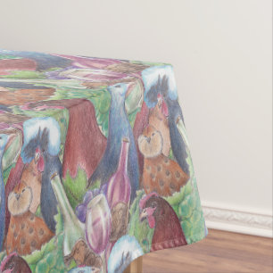 Nappe Poulets et vins