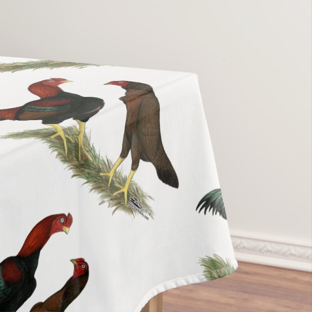 Nappe Poulets rouges noirs Aseel (In Situ)