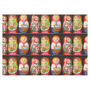 Nappe Poupées colorées de Matryoshka