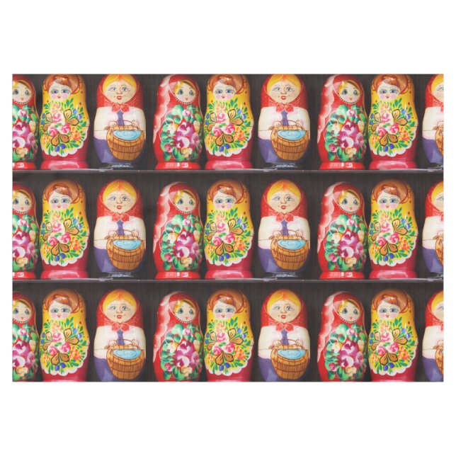 Nappe Poupées colorées de Matryoshka (Devant (Horizontal))